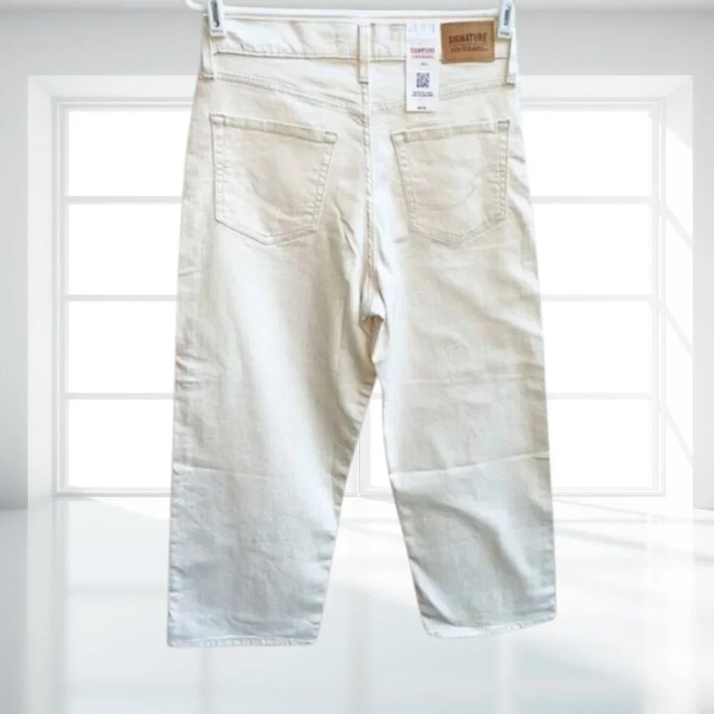 Levi’s Signature Heritage High Rise Loose Crop Jeans Women’s Size 4 / W27 NWT - Picture 3 of 9